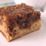 Quick COFFEE CAKE WITH CRUMB TOPPING