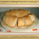 Village sesame Coated bread