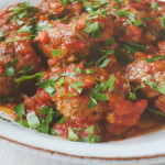 Meatballs in tomato sauce